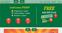 Desktop Screenshot of moneycoloans.com